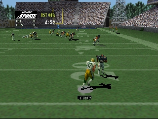 NFL Quarterback Club '99 back cover for Nintendo 64